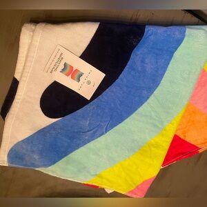 Trina Turk Beach Towel - Colorful and soft - 36”x68” - Brand new!